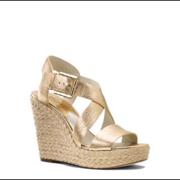 michael kors giovanna wedge